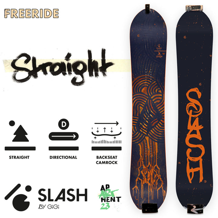 Slash by GiGi - User-Friendly Straight Snowboard