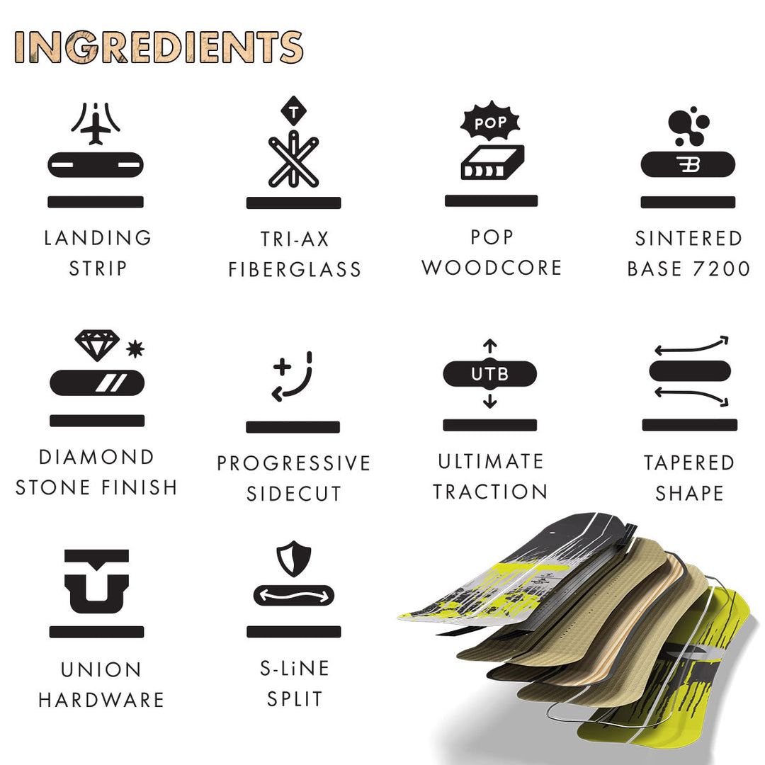 Slash by GiGi - Vertical Split Snowboard for Performance