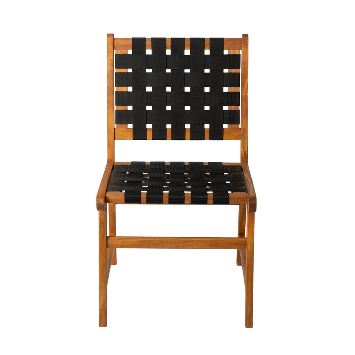 Sava Armless Dining Side Chair for Indoor & Outdoor Use