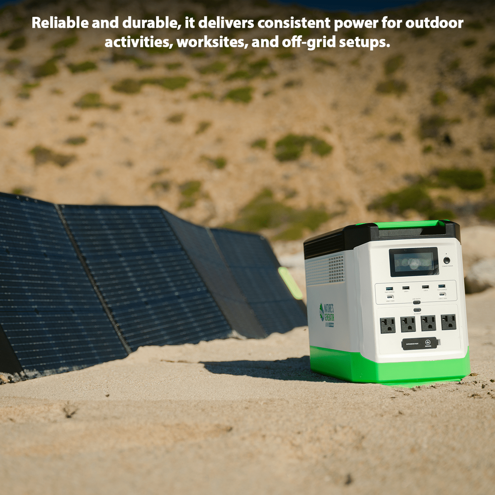 Nature's Generator Lithium Solar Generator