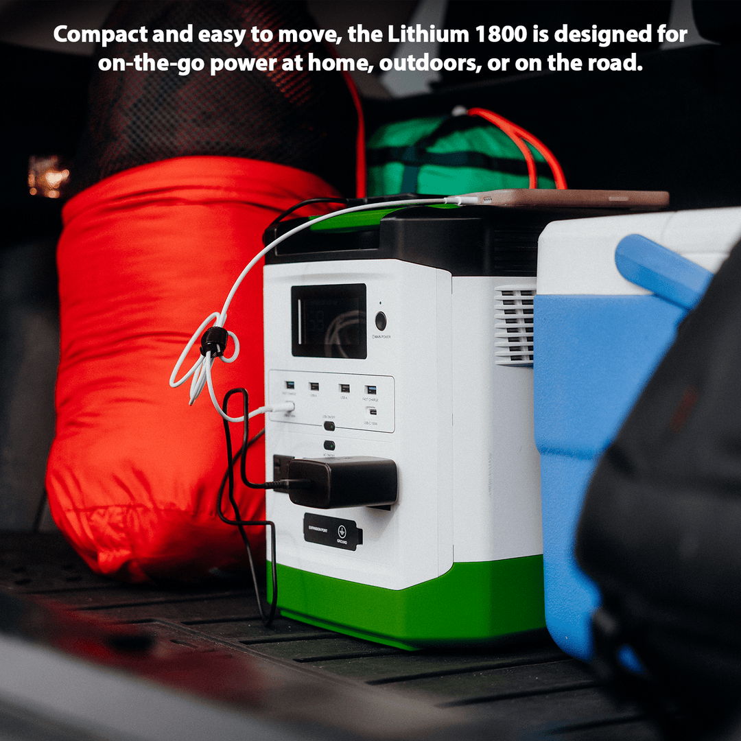 Nature's Generator Lithium Solar Generator Bundle