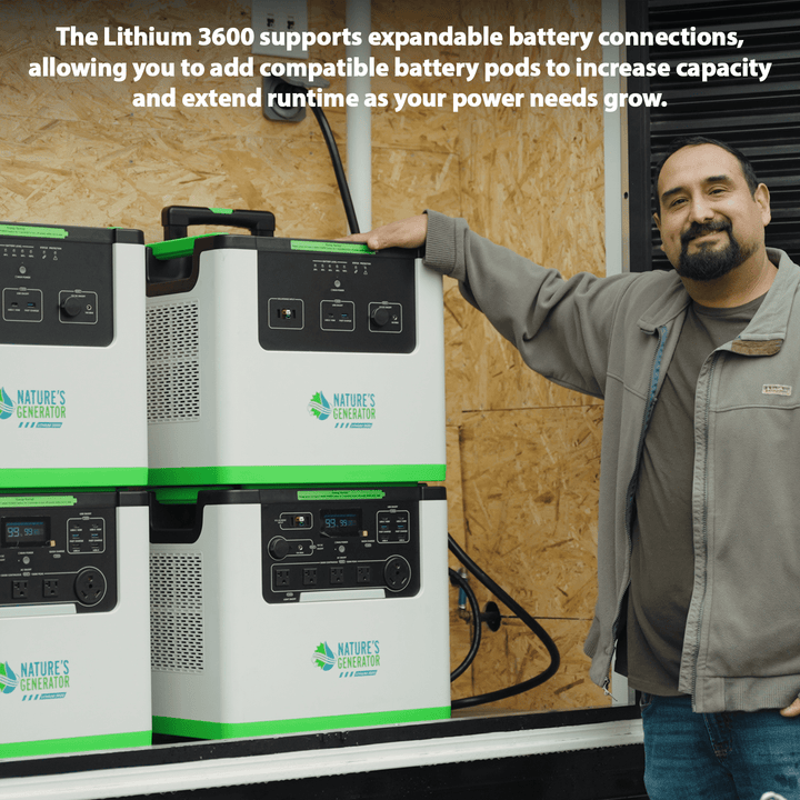 Nature's Generator Lithium 3600 Power Station