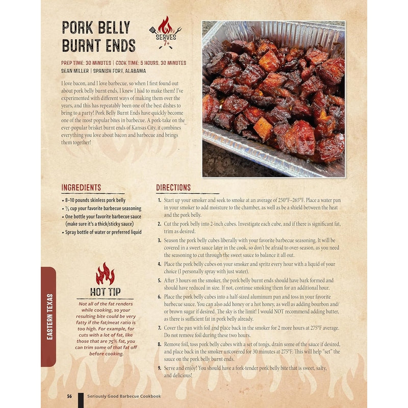 Seriously Good Barbecue Cookbook: Over 100 of the Best Recipes in the World! Explore BBQ from Texas to Memphis with Brian Baumgartner, aka Kevin Malone from The Office Spiral Bound