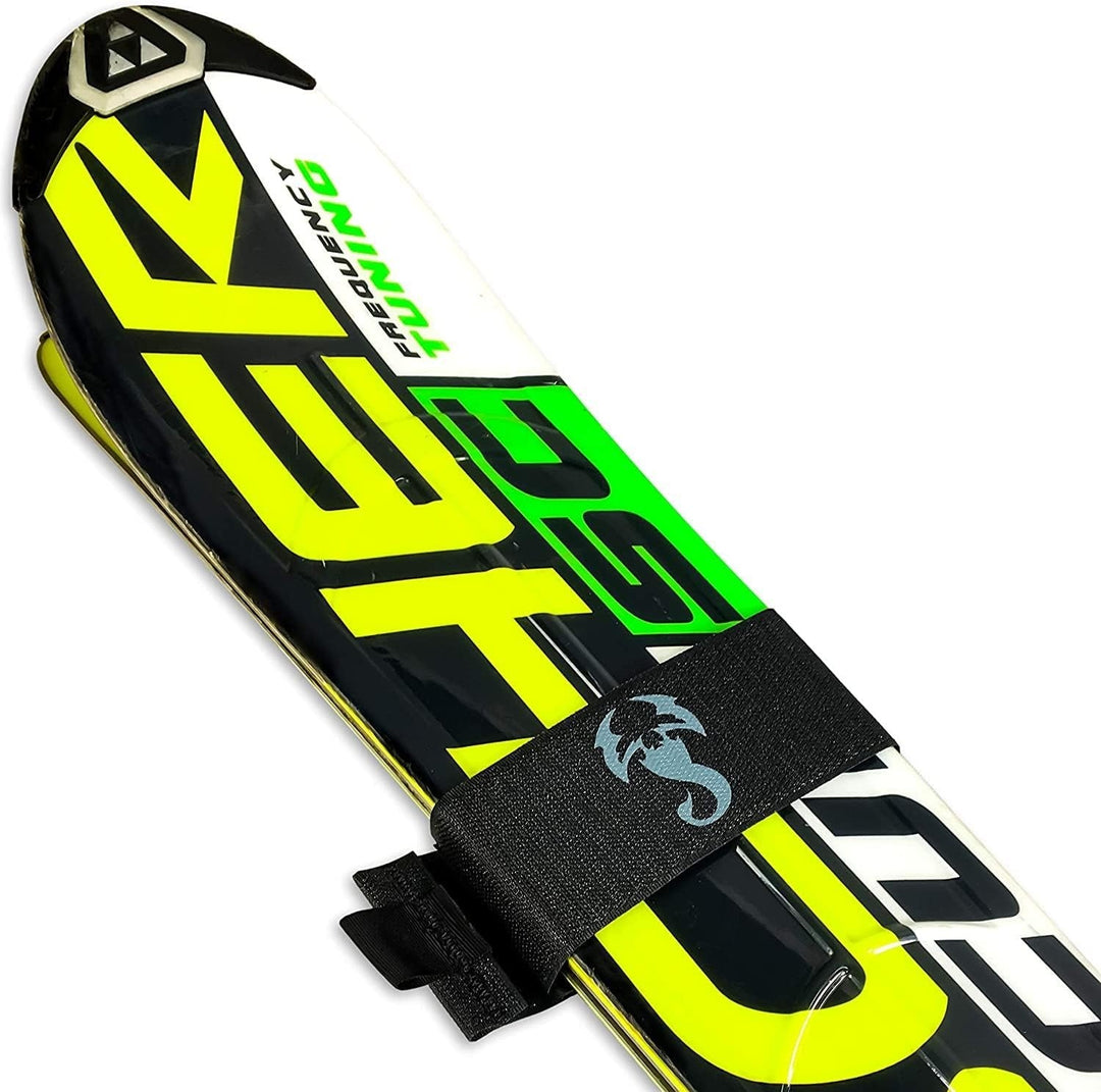 Mountain Essential Ski Wrap Straps - Easy Transport & Storage