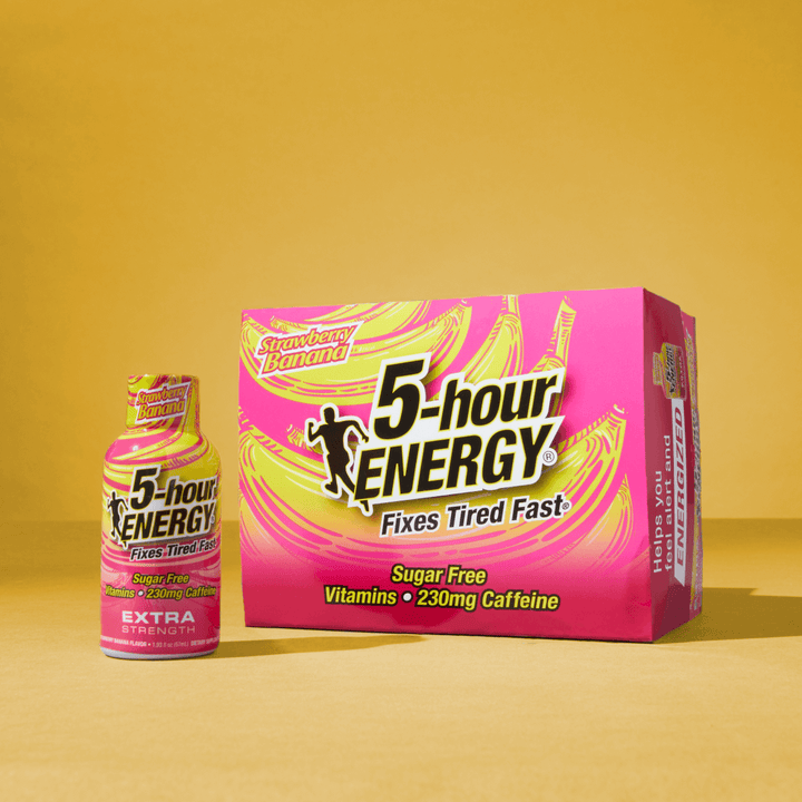 5-hour Energy Strawberry Banana Flavor Extra Strength 5-hour ENERGY Shots