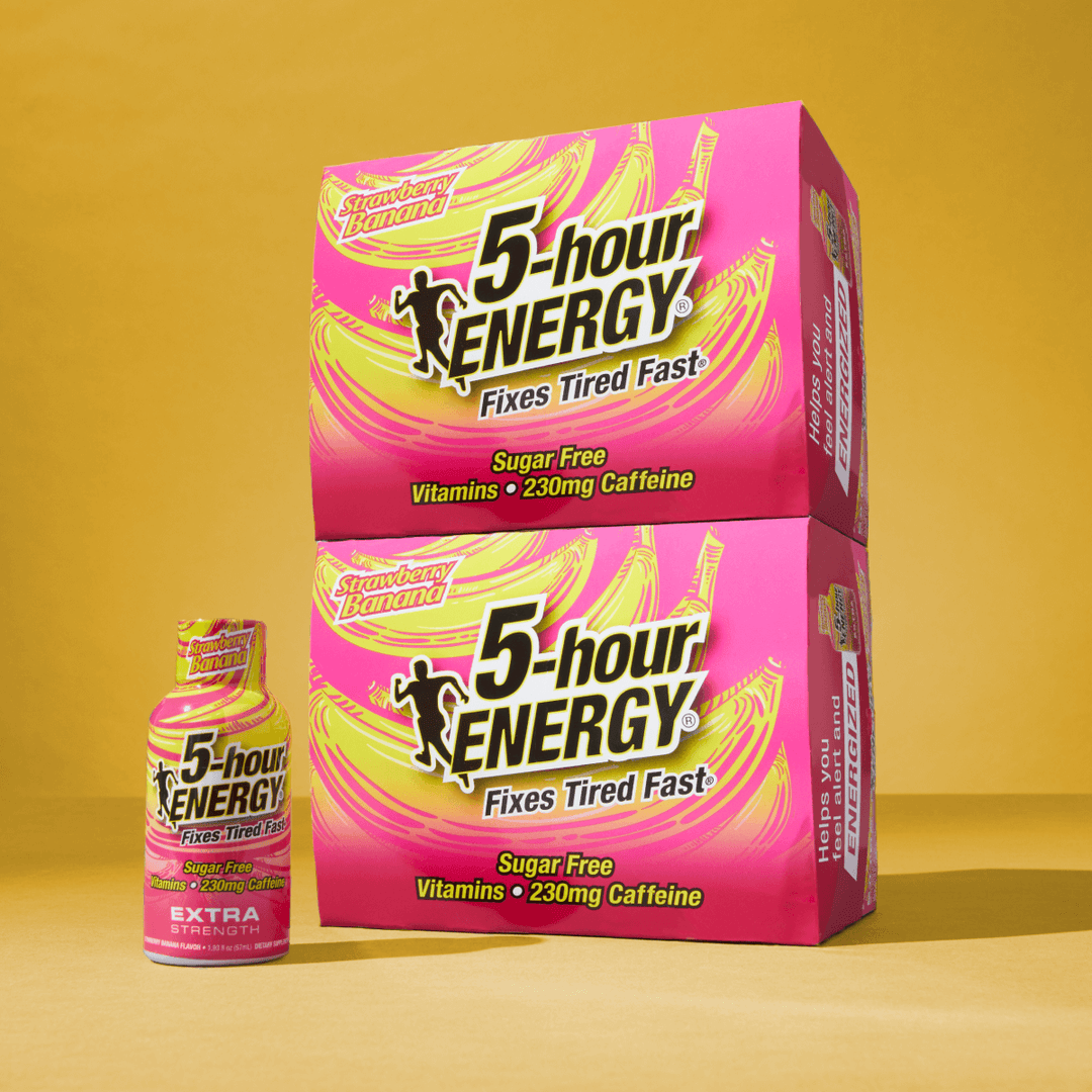 5-hour Energy Strawberry Banana Shots – 24 Pack