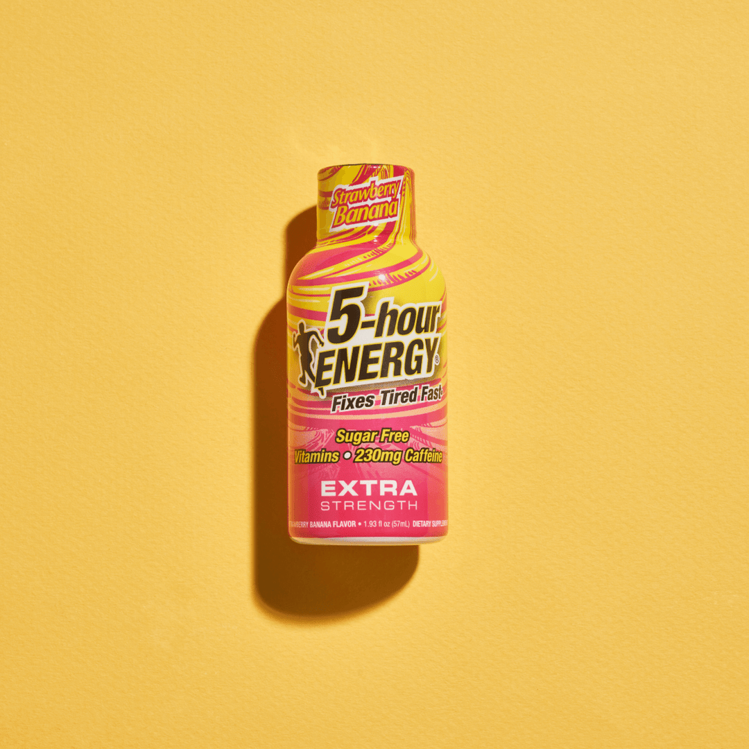 5-hour Energy Strawberry Banana Flavor Extra Strength 5-hour ENERGY Shots