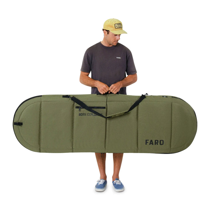 Olive Drab Padded Day / Travel Board Bag