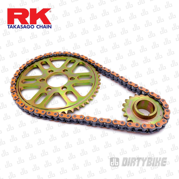 219 RK Sealed O-Ring Chain Primary Belt to Chain Conversion Kit | Surron Light Bee