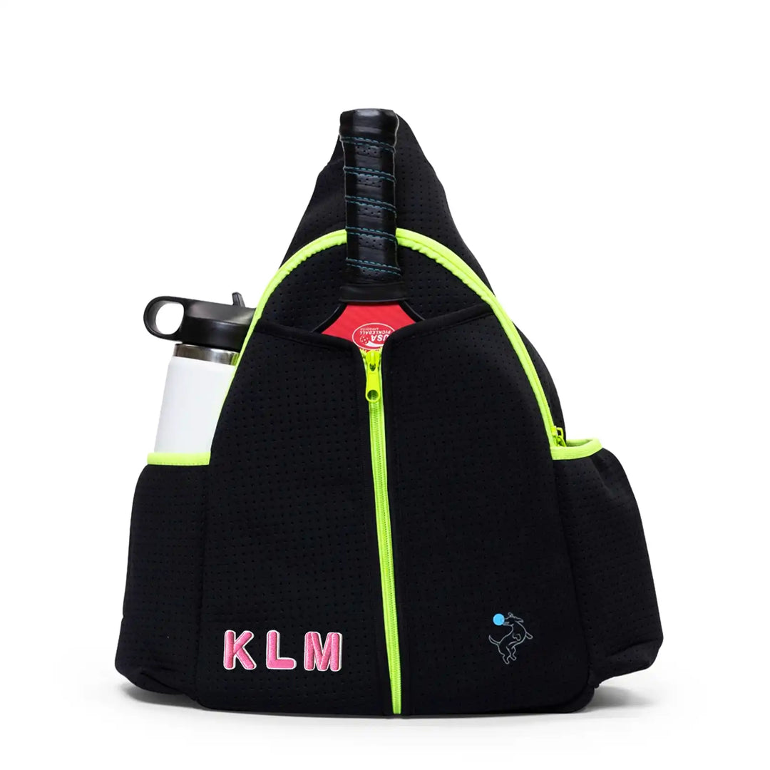 Swinton Pickleball Sling Bag - Black