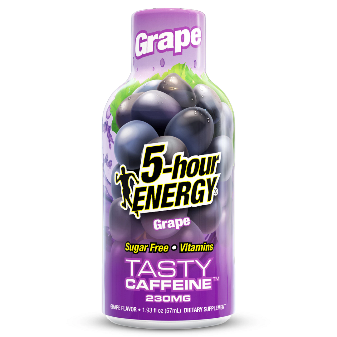 5-hour Energy Grape Flavor Extra Strength 5-hour ENERGY Shots