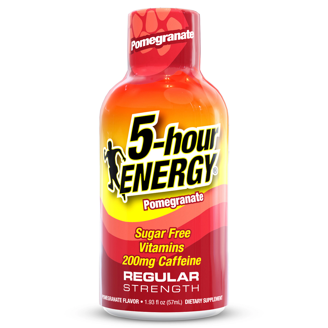 5-hour Energy Pomegranate Flavor Regular Strength 5-hour ENERGY Shots