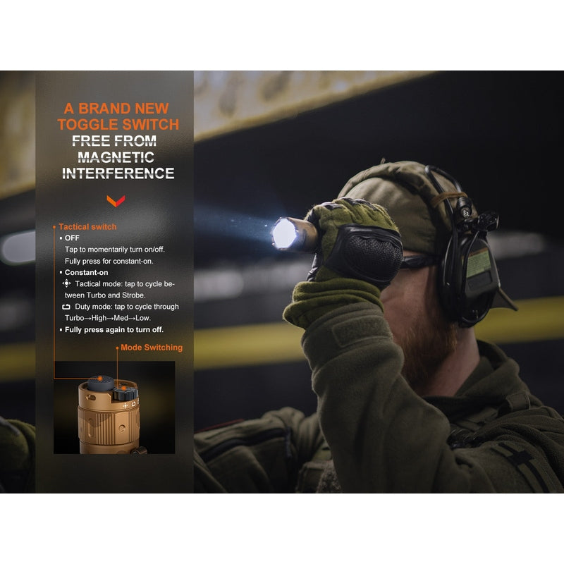 Fenix TK20R UE Tactical LED Flashlight - 2800 Lumens