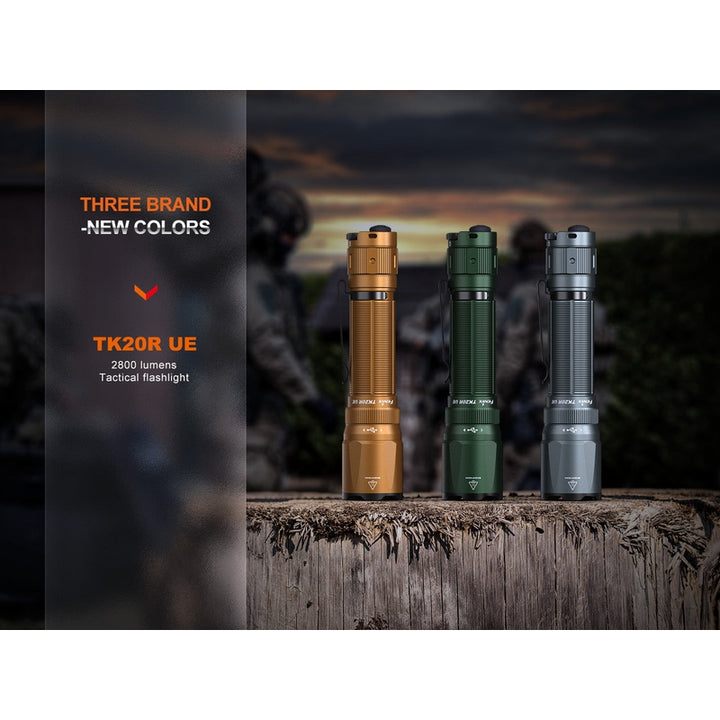 Fenix TK20R UE Tactical LED Flashlight - 2800 Lumens