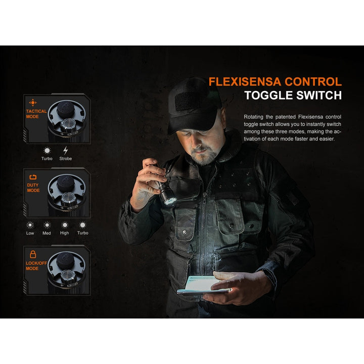 Fenix TK22R Rechargeable Tactical & Duty Flashlight