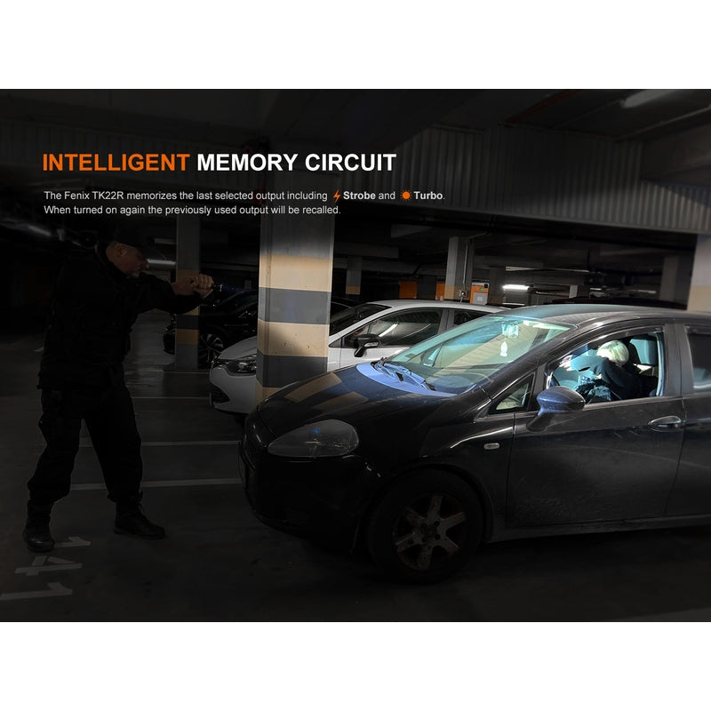 Fenix TK22R Rechargeable Tactical & Duty Flashlight