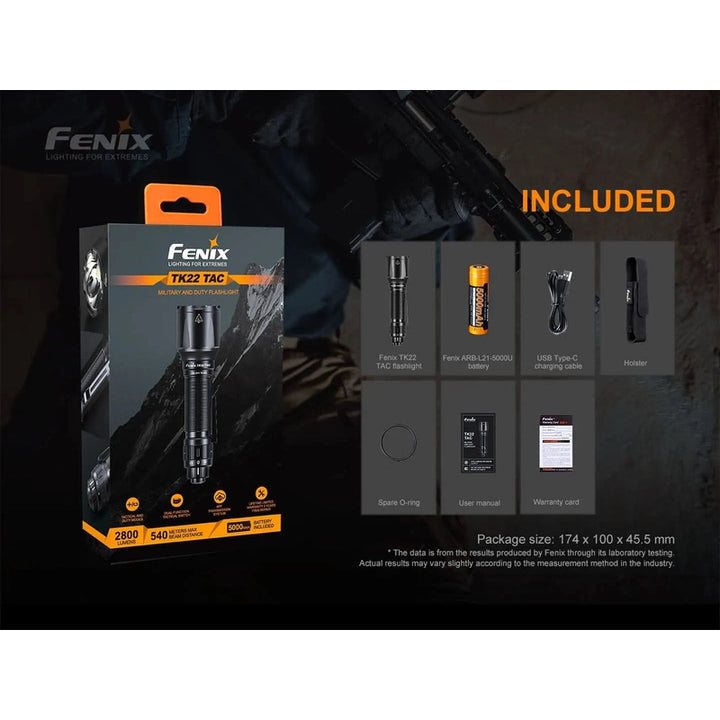 Fenix TK22 TAC - Discontinued