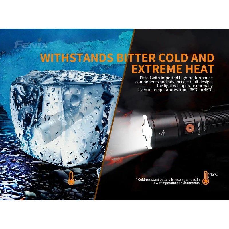 Fenix TK26R Tactical LED Flashlight - 1500 Lumens