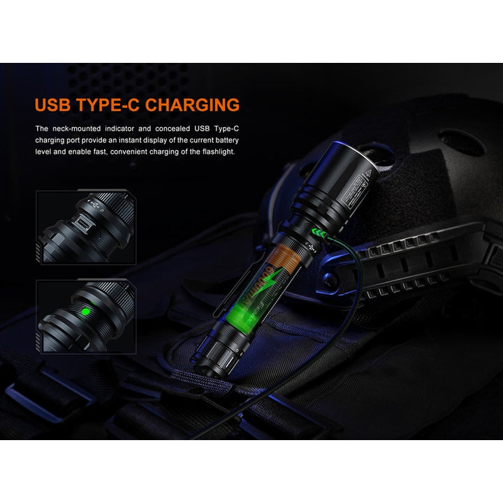 Fenix TK30R Tactical White Laser Rechargeable Flashlight