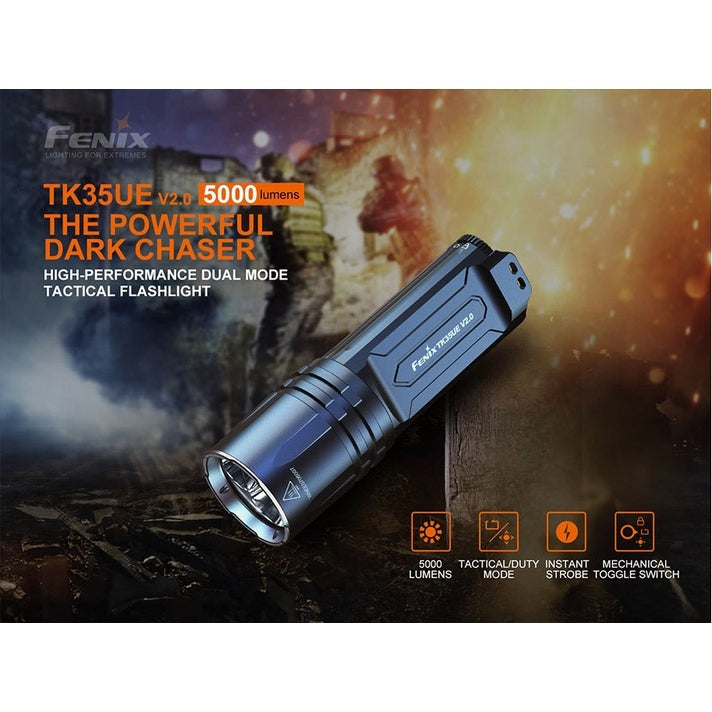 Fenix TK35UE V2.0 Flashlight - 5000 Lumens