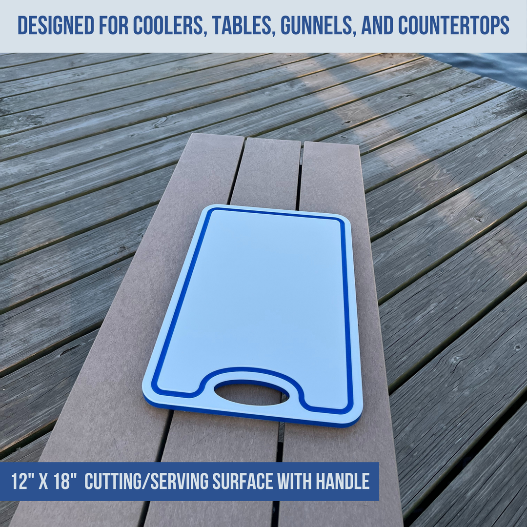 TRAPSKI Premium Boat Specific Cutting Board | Made in the USA