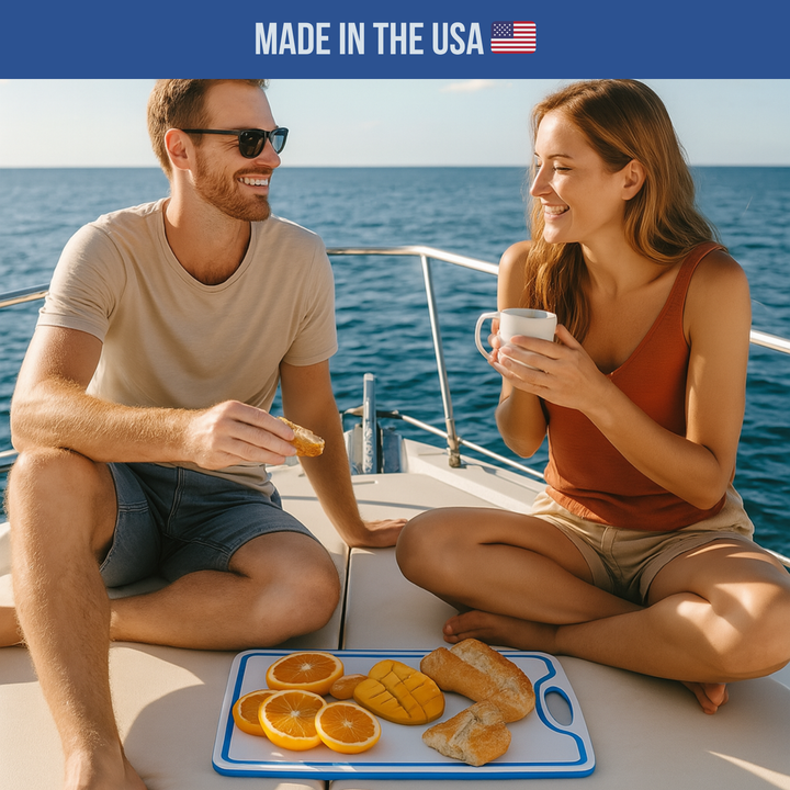 TRAPSKI Premium Boat Specific Cutting Board | Made in the USA