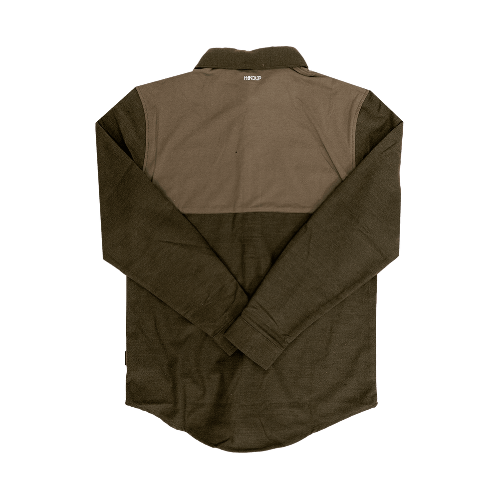 Handup FlexTop Flannel - Solid Olive
