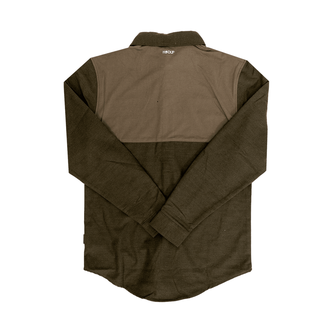 Handup FlexTop Flannel - Solid Olive