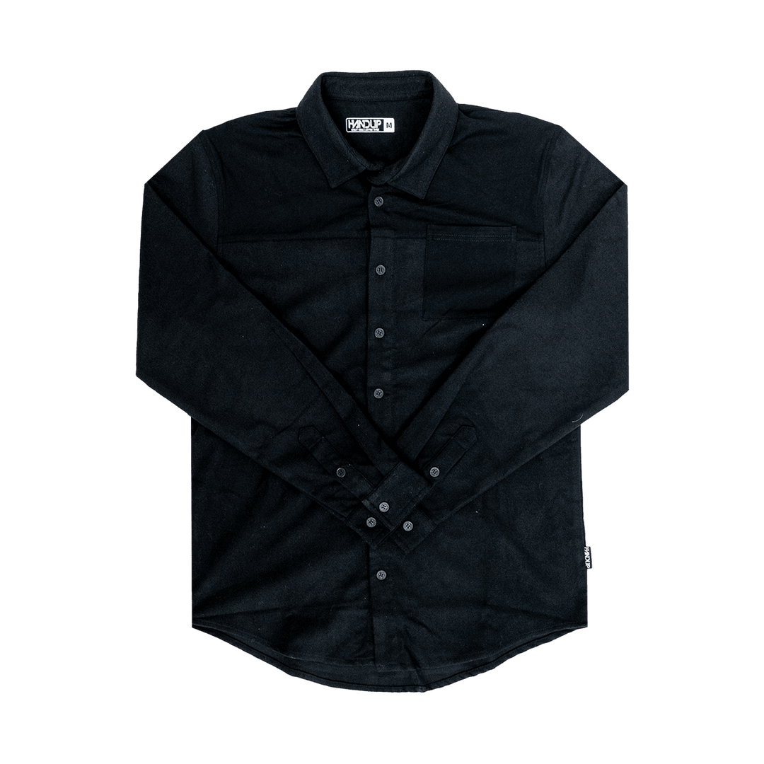 Handup FlexTop Flannel - Solid Black
