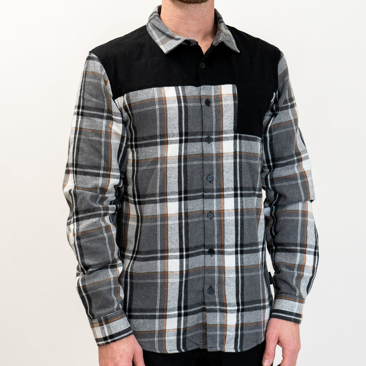 Handup FlexTop Flannel - Black/Grey