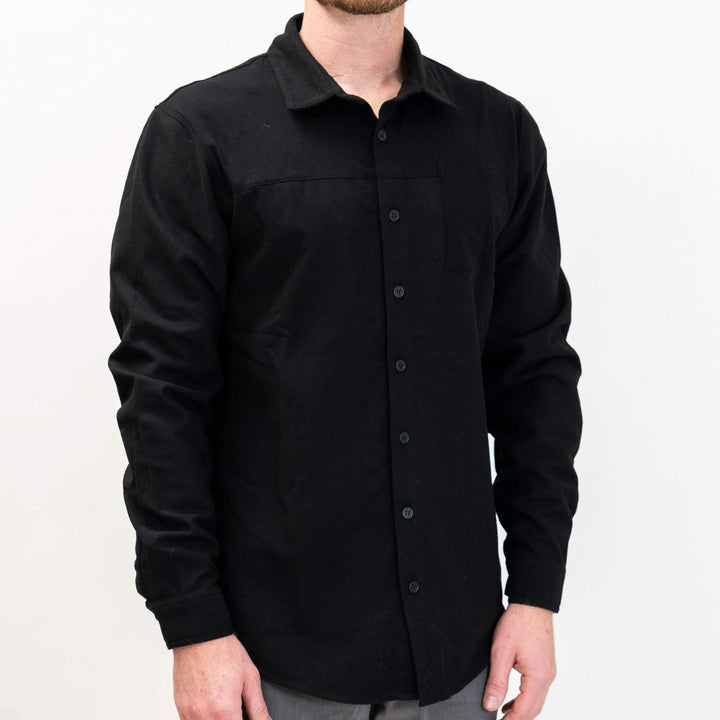 Handup FlexTop Flannel - Solid Black