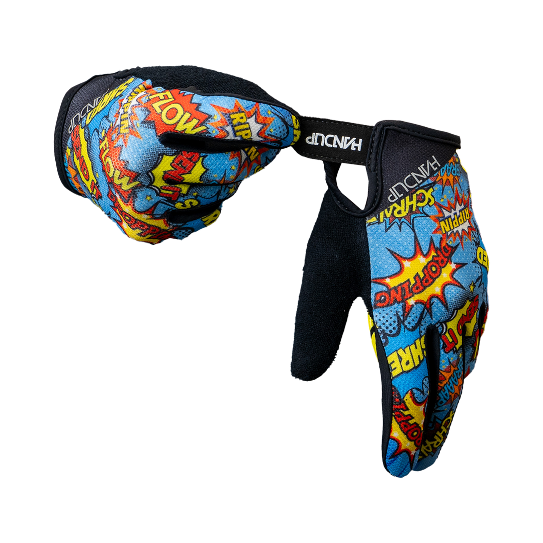 Youth Gloves - Comic Bubbles for Kids