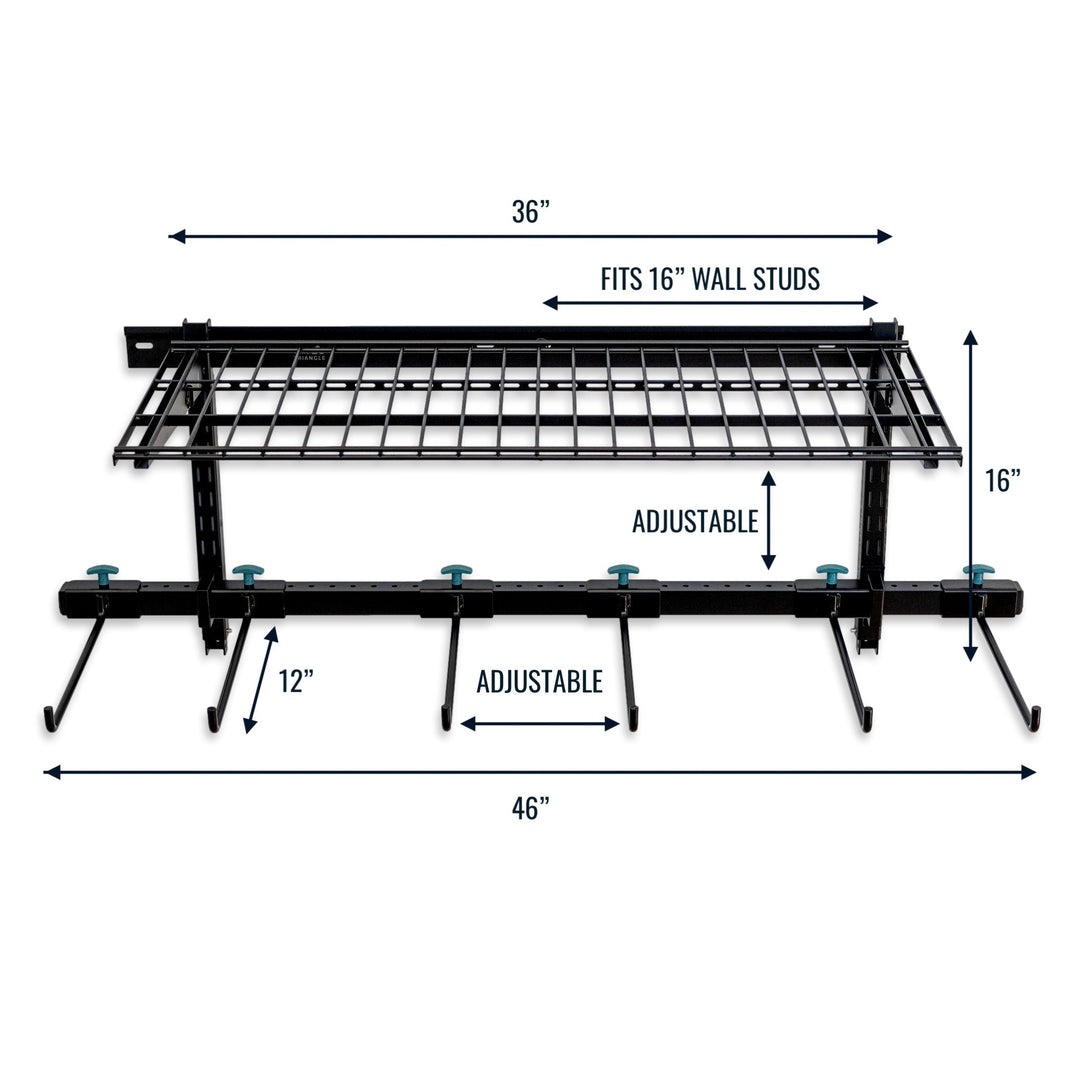 G-Chair Wire Shelf | Wall Storage System for Chairs