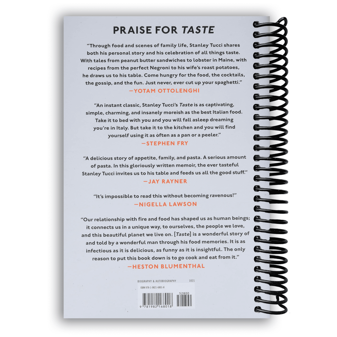 Taste: My Life Through Food Spiral Bound