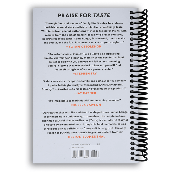 Taste: My Life Through Food Spiral Bound