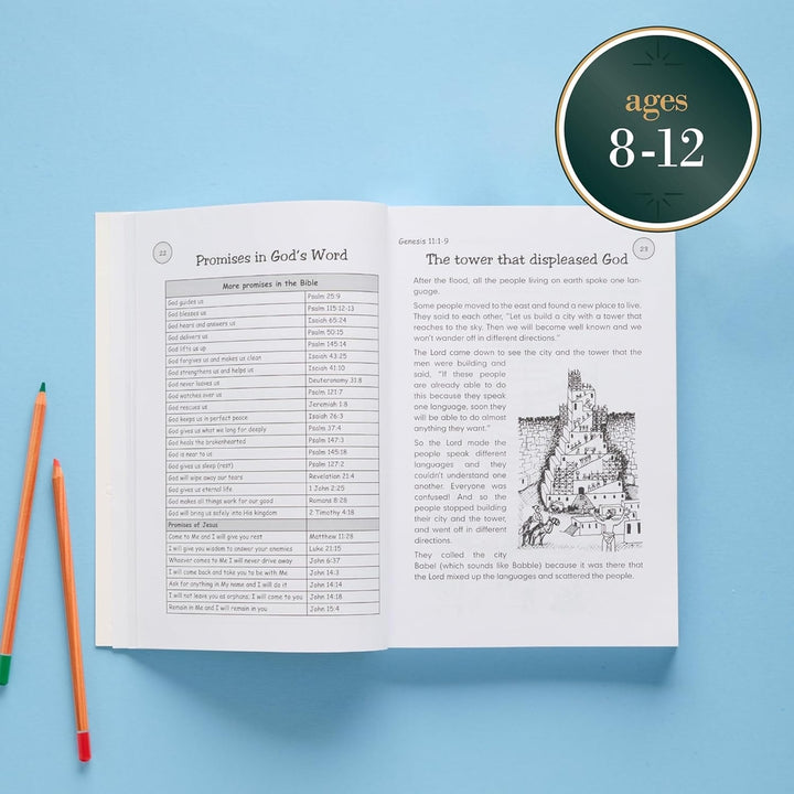 The Bible Made Easy - for Kids Spiral Bound