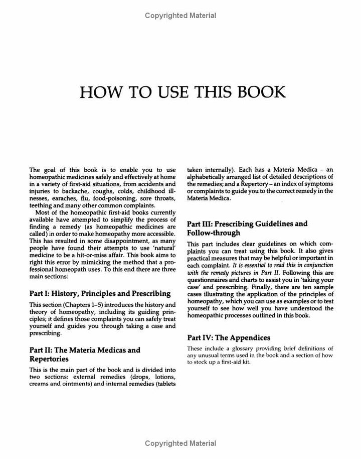 The Complete Homeopathy Handbook