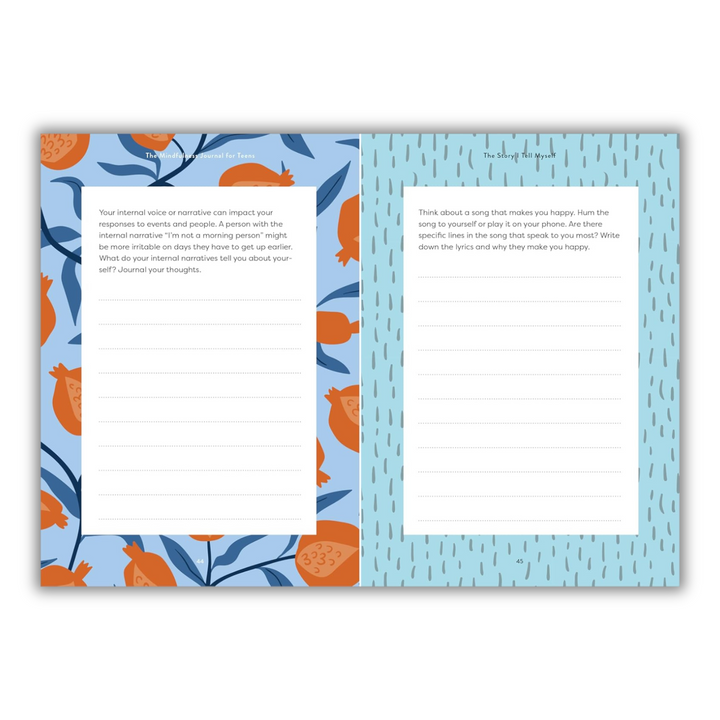 The Mindfulness Journal for Teens: Prompts and Practices to Help You Stay Cool, Calm, and Present Spiral Bound