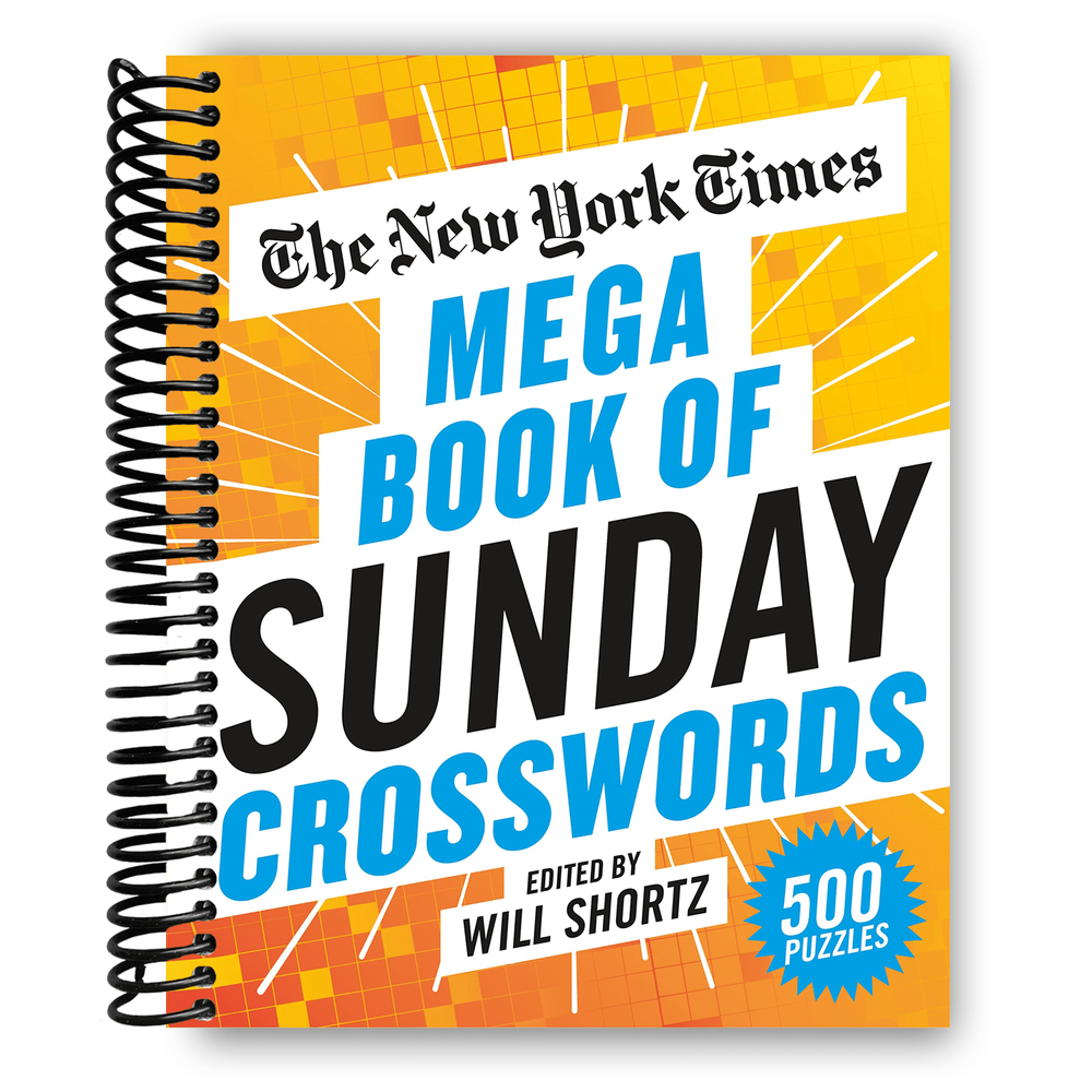 The New York Times Mega Book of Sunday Crosswords: 500 Puzzles SPIRAL-BOUND