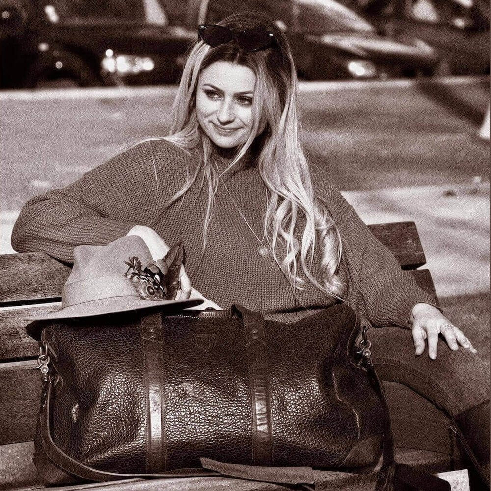 Theodore Leather Duffle Bag