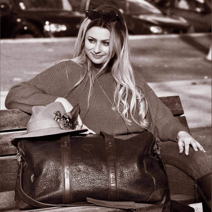 Theodore Leather Duffle Bag