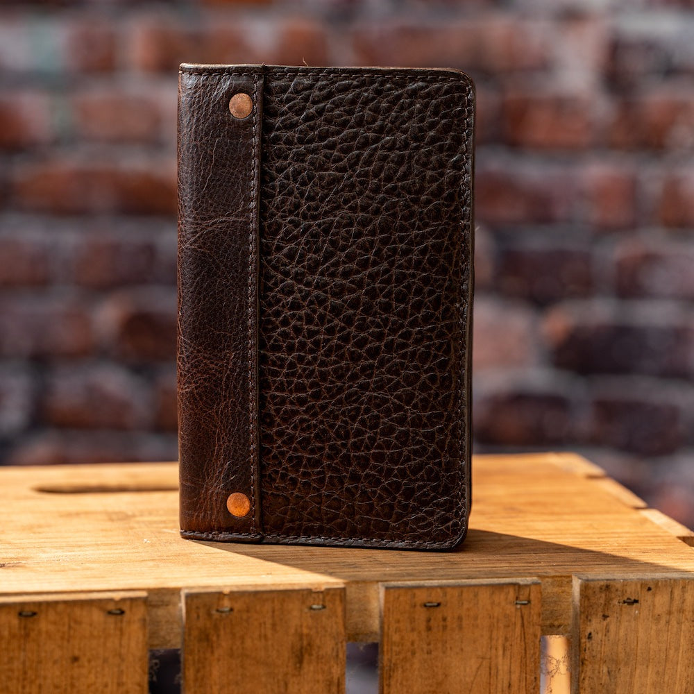 Theodore Leather Passport Wallet
