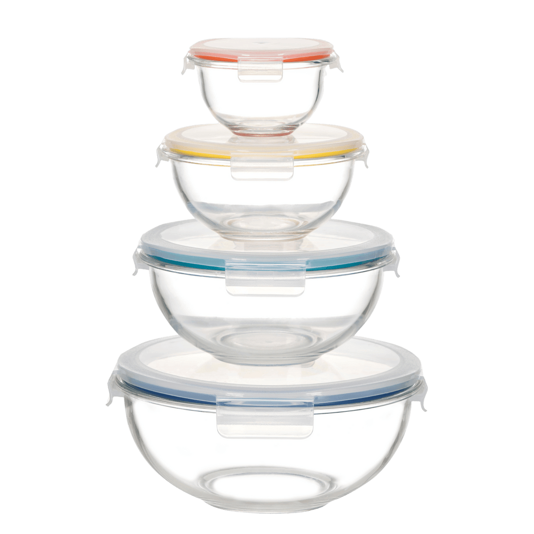 Mix & Store Glass Bowl Set