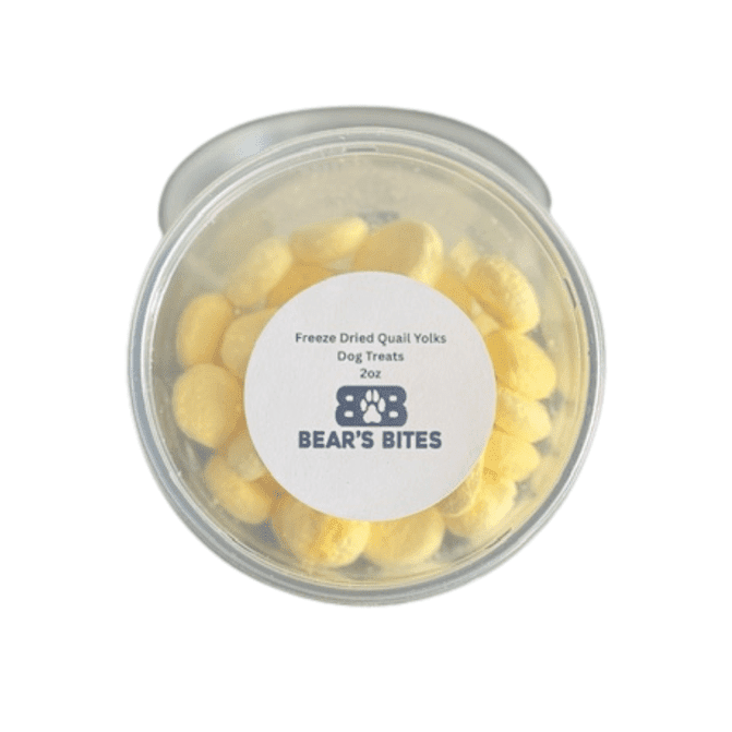 Single Ingredient Freeze Dried Quail Egg Yolks