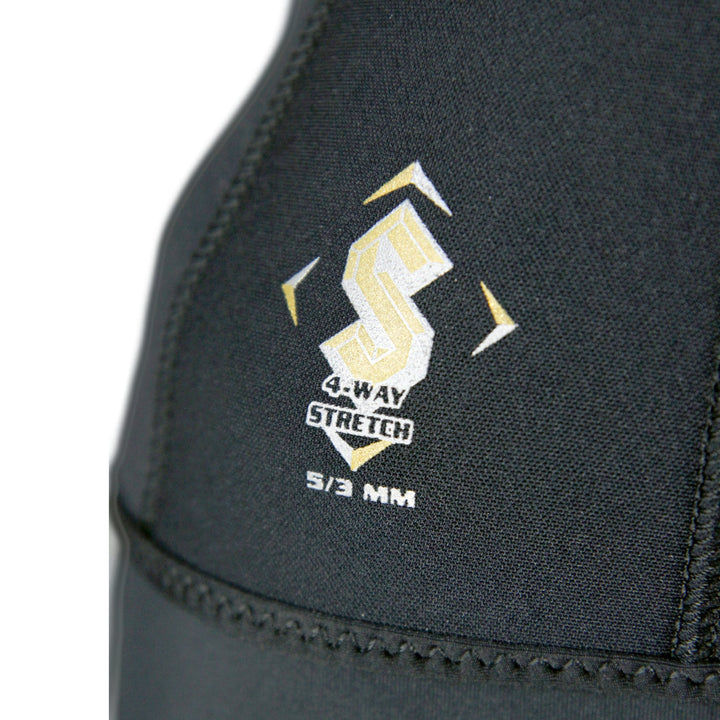 5/3mm Superstretch Hooded Vest for Watersports