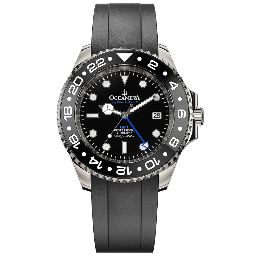 Oceaneva 6000m GMT Titanium Automatic Watch - Limited Edition
