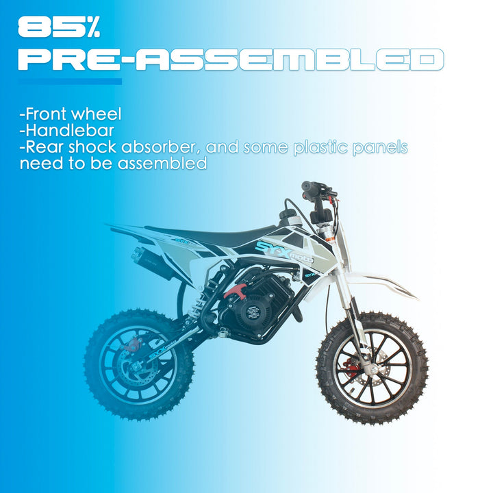58cc 4-Stroke Mini Dirt Bike for Kids - SYX MOTO