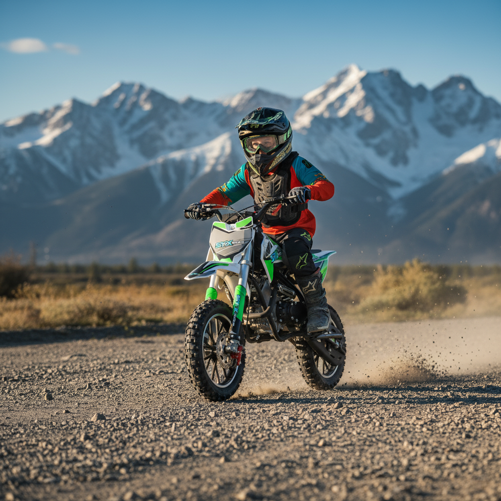 58cc 4-Stroke Mini Dirt Bike for Kids - SYX MOTO
