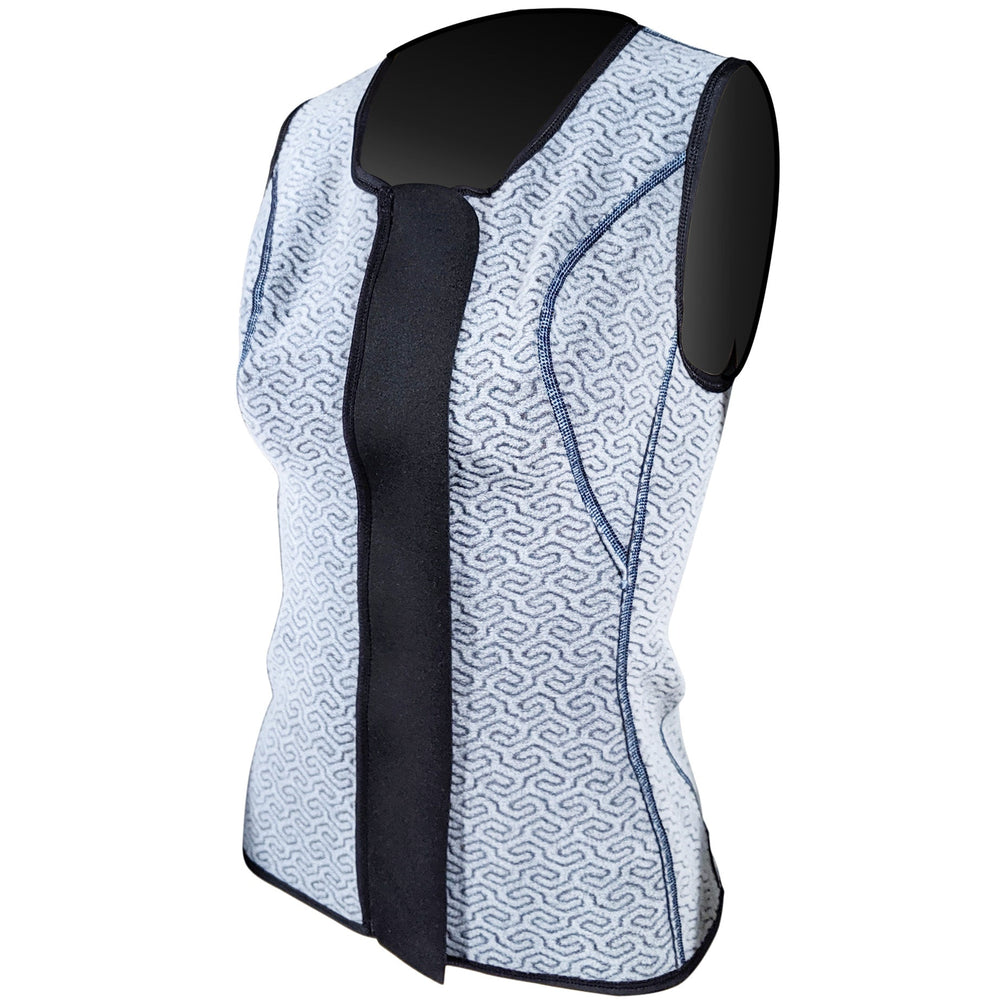 1mm Ladies Thermoflare Zip Vest for Efficient Warmth