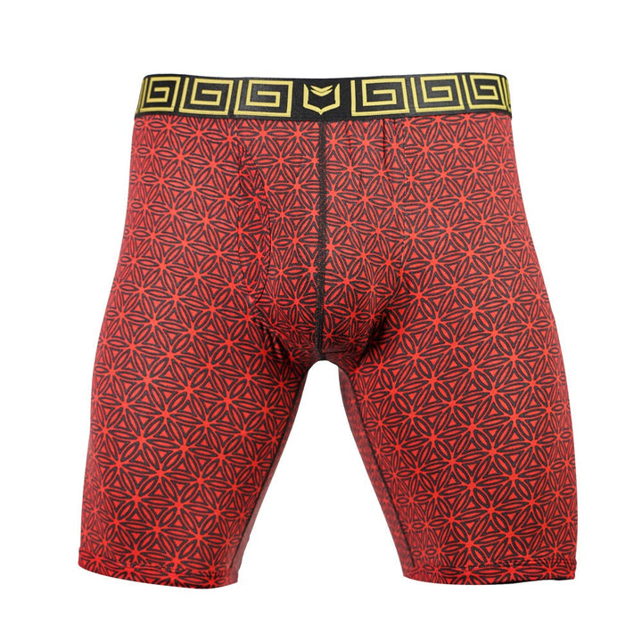 SHEATH V Men's 8" Sports Performance Boxer Brief